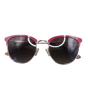 Eye Q ruby red gold frames 2" lens. Excellent overall shape.